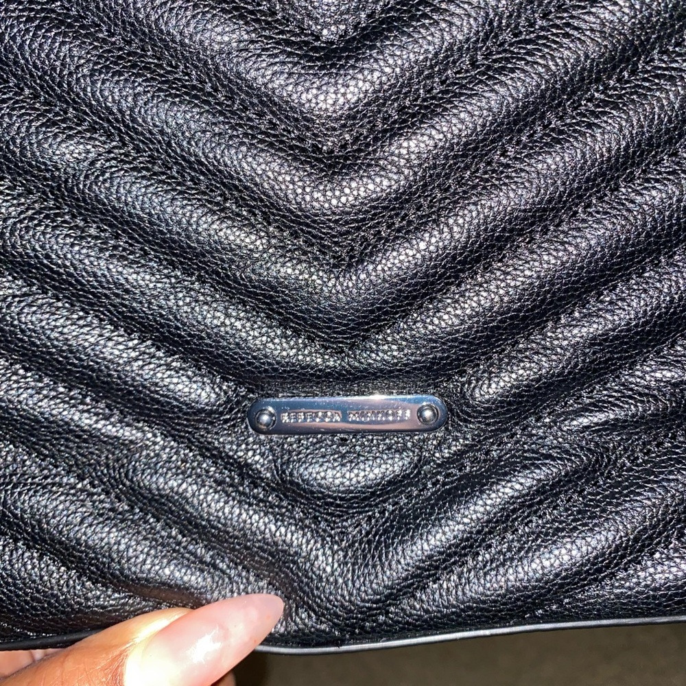 Rebecca Minkoff black leather quilted bag - Picture 13 of 15